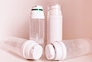 Plastic jar Airless Plus container with piston