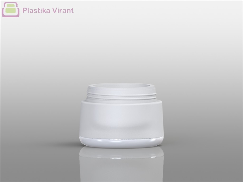 Plastic jar Eko Round