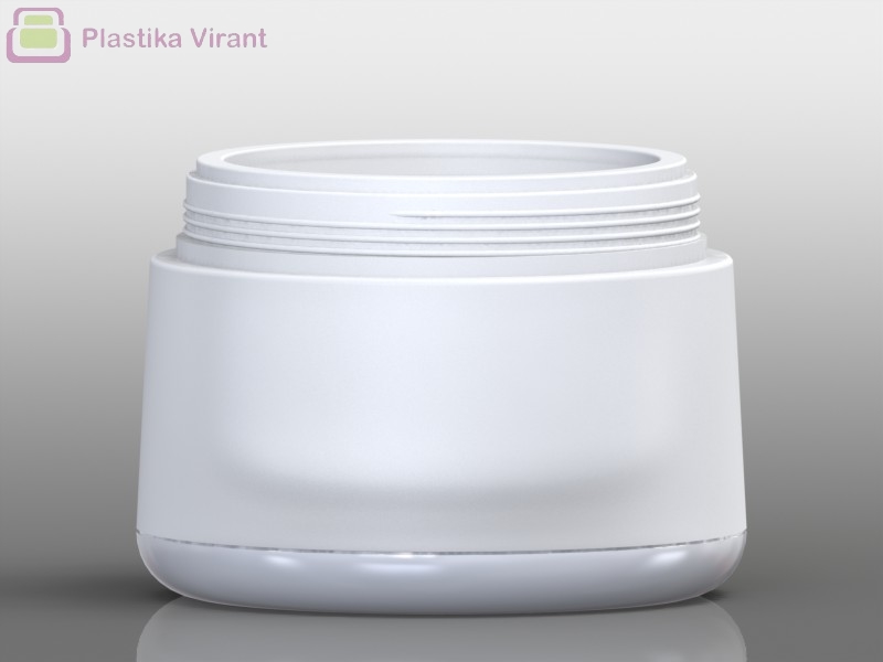 Plastic jar Eko Round